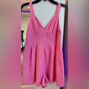 American Eagle Pink Romper